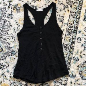 Truly Madly Deeply Waffle Knit Swing Tank